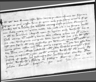 Urkunde von 1299
